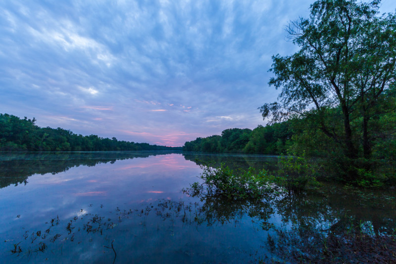 10155. Sunrise on Gator Pond, Dagmar Wildlife Management Area, Arkansas