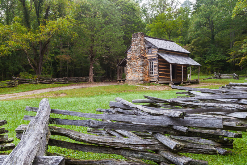 10188. John Oliver Cabin, Cades Cove, Tennessee